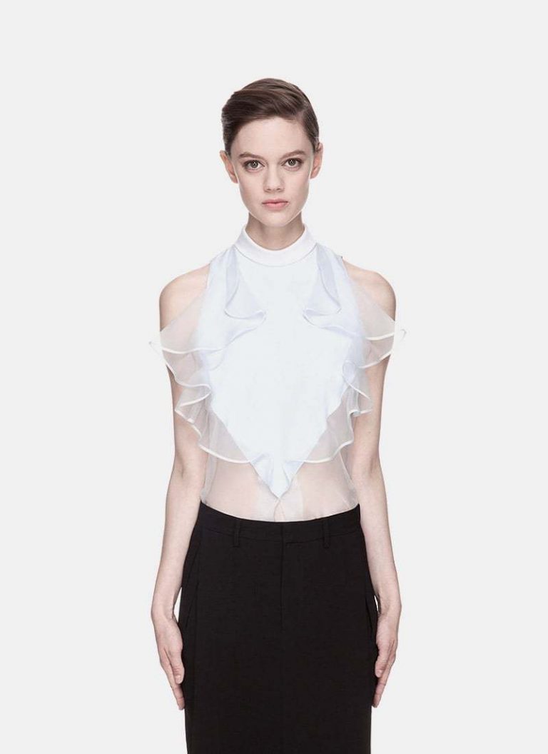 White See-through Dress